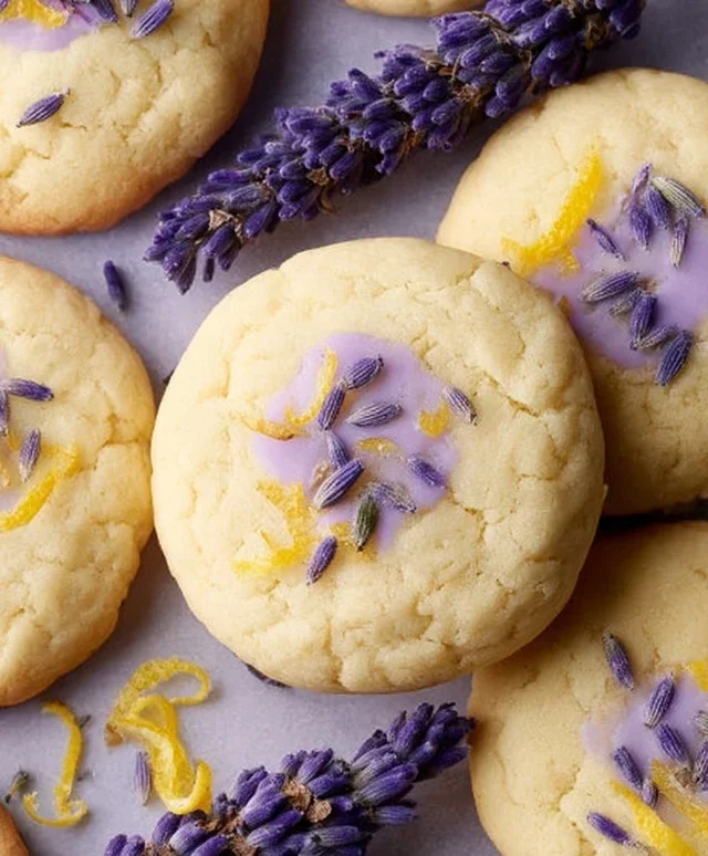 Lemon Lavender Cookie Recipe