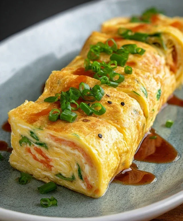 Gyeran Mari (Korean Rolled Omelette)