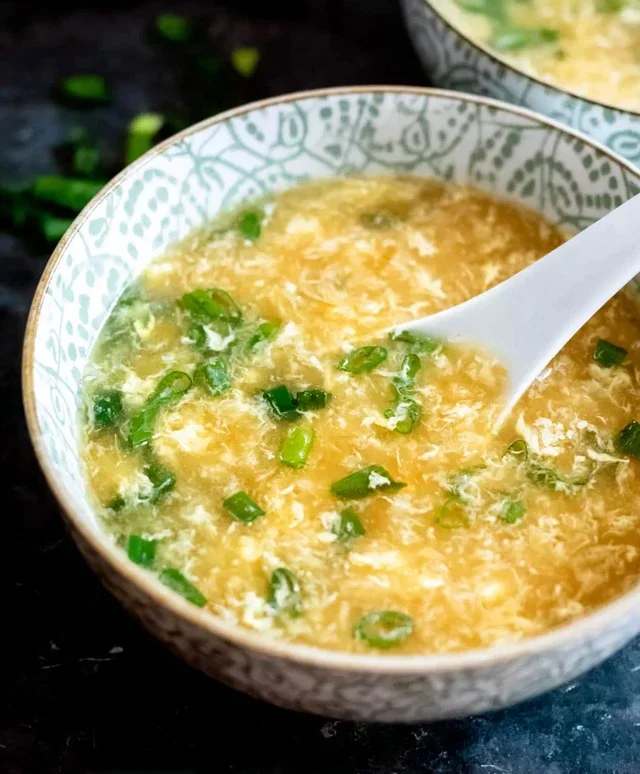 Homemade Egg Drop Soup (Keto & Gluten Free)