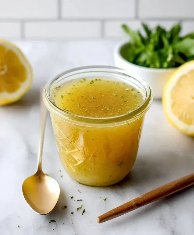 Basic Lemon Vinaigrette Dressing