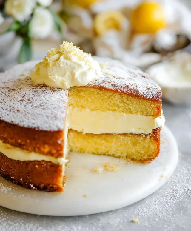 Top 1 Italian Lemon Cream Cake Irresistible