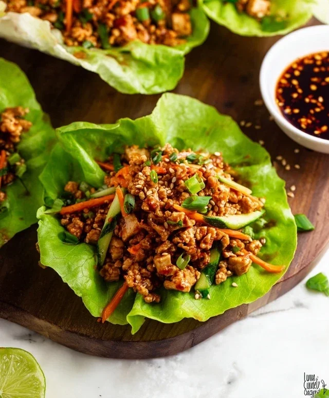 Tofu Lettuce Wraps