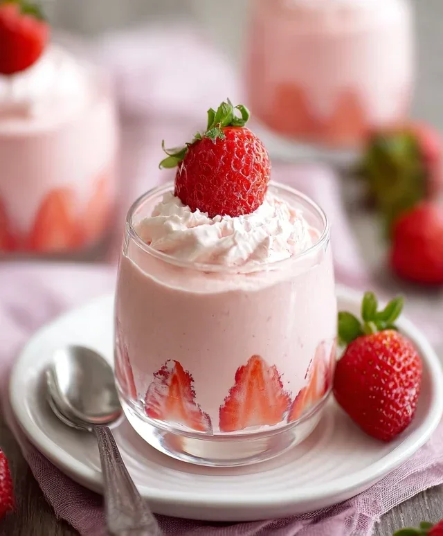 Strawberry Mousse
