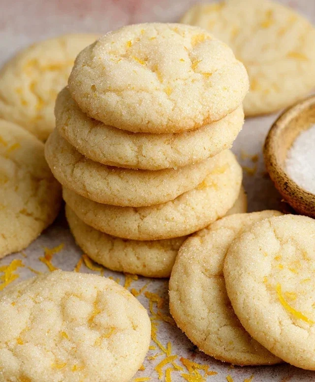 Soft & Chewy Lemon Cookies