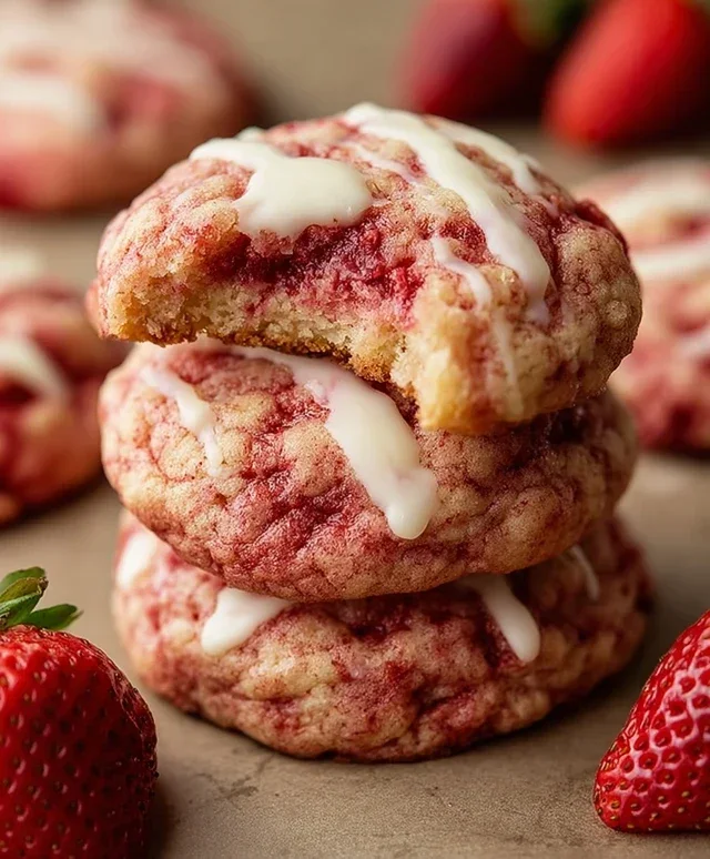 Strawberry Cheesecake Cookie