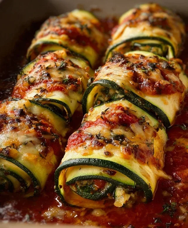 Vegan Zucchini Rollatini