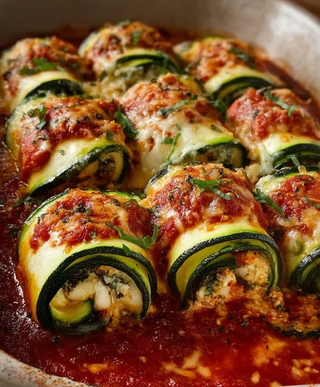 Vegan Zucchini Rollatini