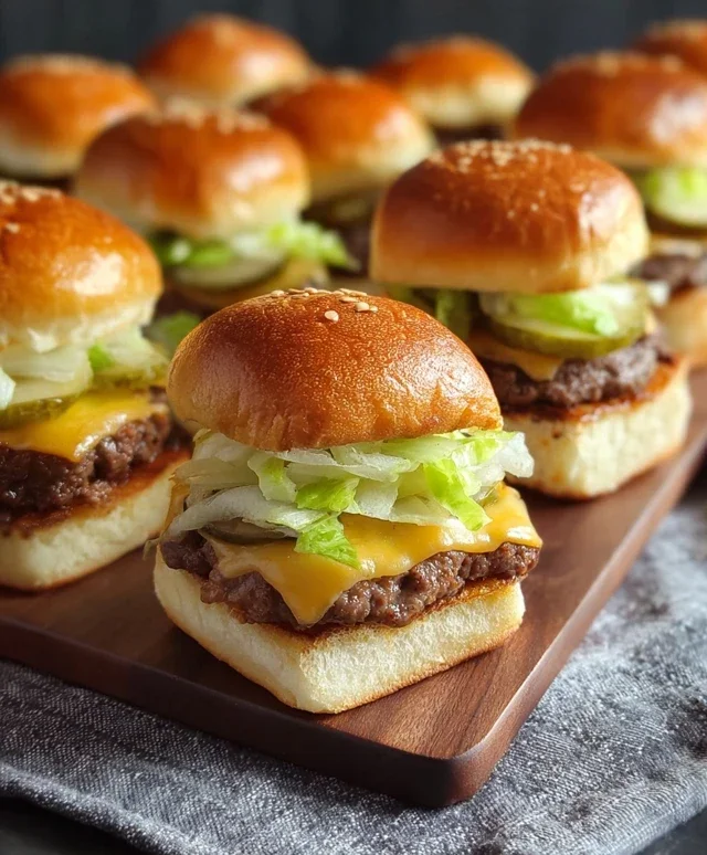 Big Mac Sliders
