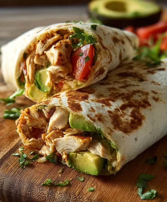 Chicken Avocado Wrap
