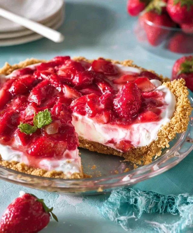 Strawberry Cream Cheese Pie