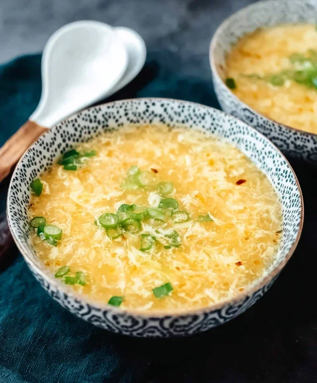 Homemade Egg Drop Soup (Keto & Gluten Free)