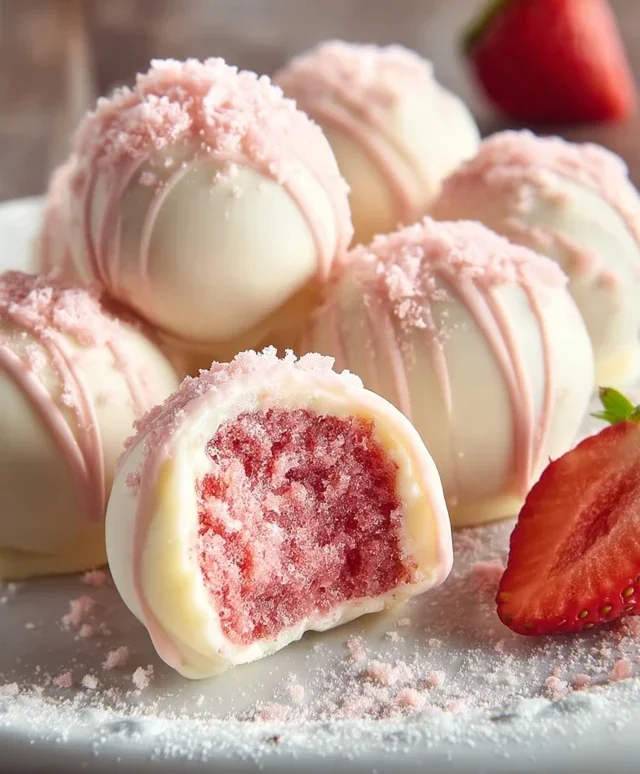 Strawberry Truffles