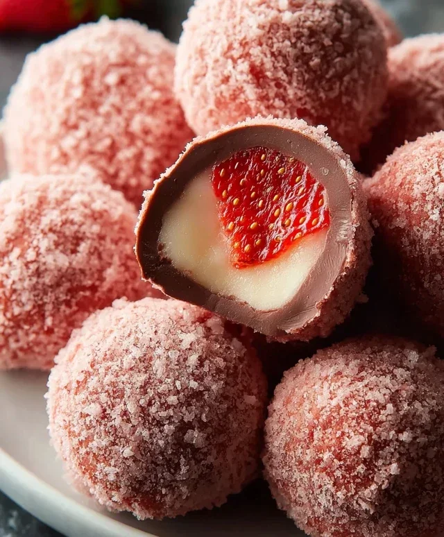 Strawberry Truffles
