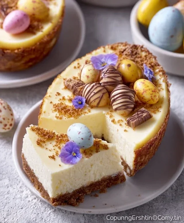 Easter Egg Cheesecake Recipe
