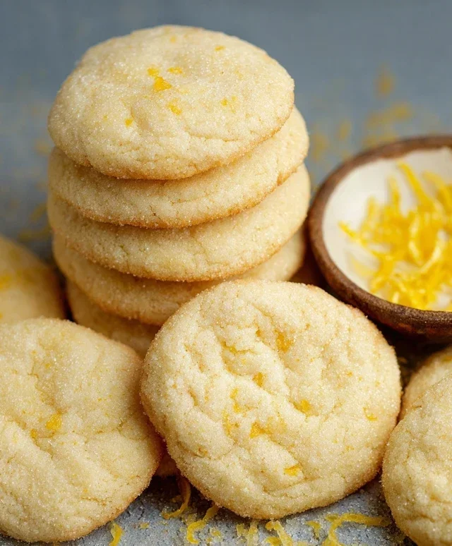 Soft & Chewy Lemon Cookies