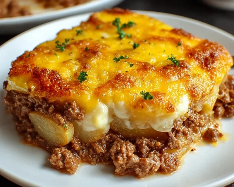 Hobo Casserole Ground Beef