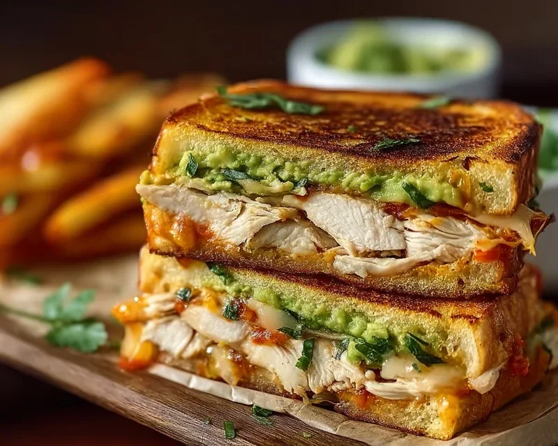 Chicken Avocado Melt Sandwich