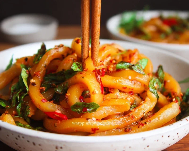 Spicy Potato Noodles