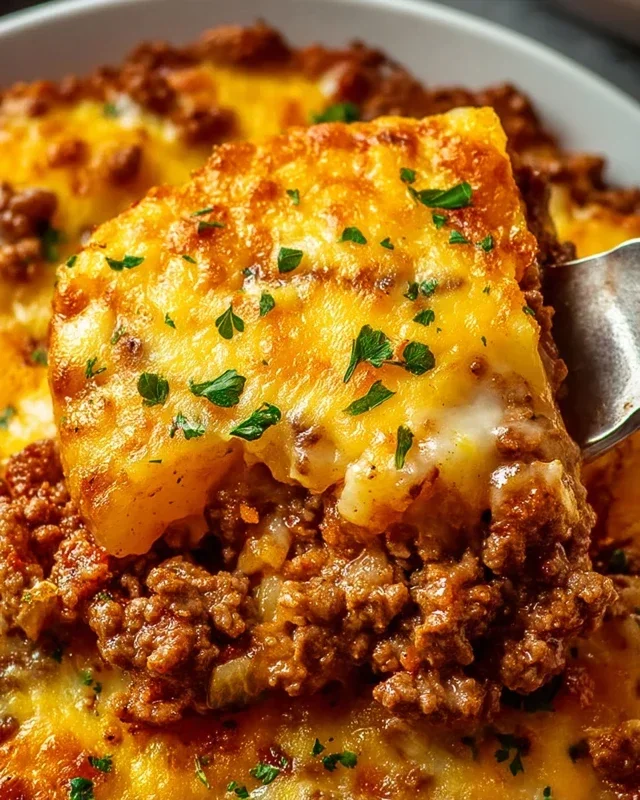 Hobo Casserole Ground Beef