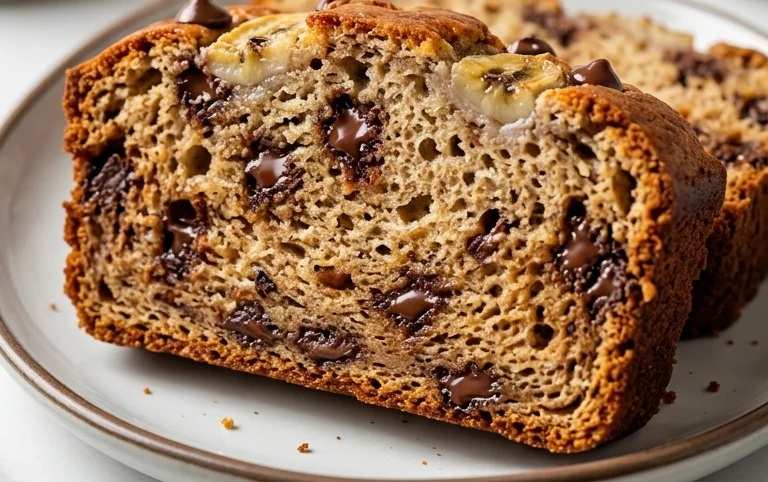 Easy Chocolate Chip Banana Bread