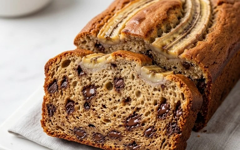 Easy Chocolate Chip Banana Bread