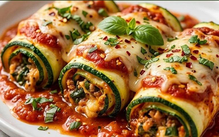 Vegan Zucchini Rollatini