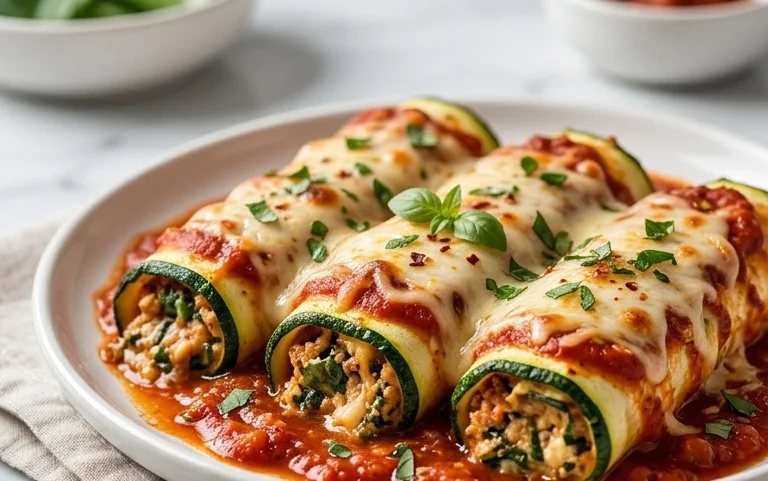 Vegan Zucchini Rollatini