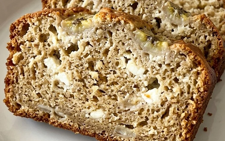 Cottage Cheese Banana Bread