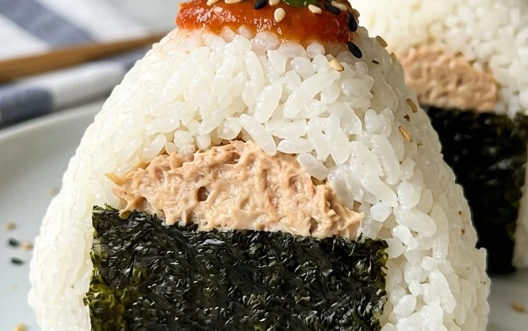 15-min. Easy Japanese Tuna Onigiri