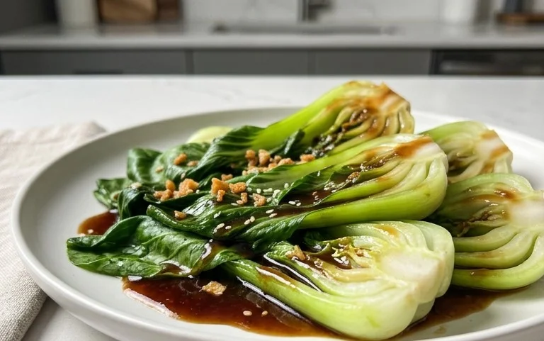 Bok Choy with Oyster Sauce