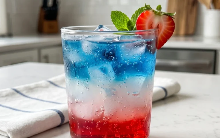July 4th Layered Drinks Recipe