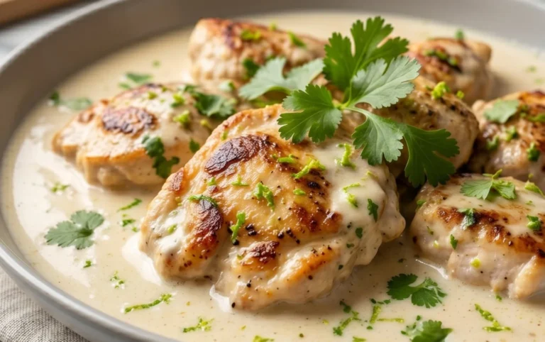 Creamy Coconut Lime Chicken