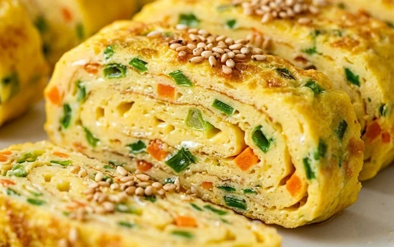 Gyeran Mari (Korean Rolled Omelette)