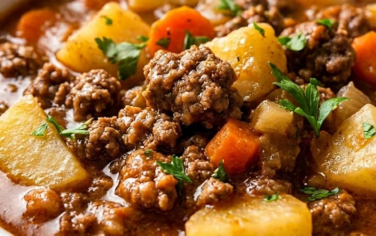 Beef Hamburger Stew