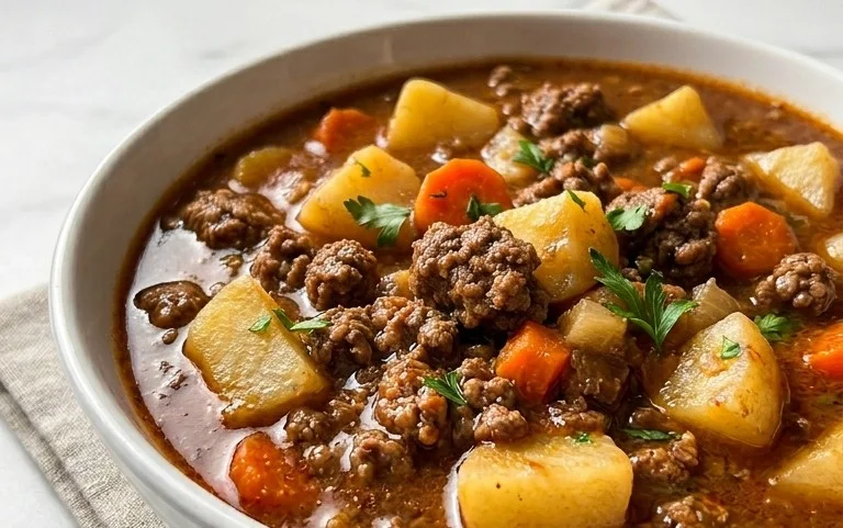 Beef Hamburger Stew