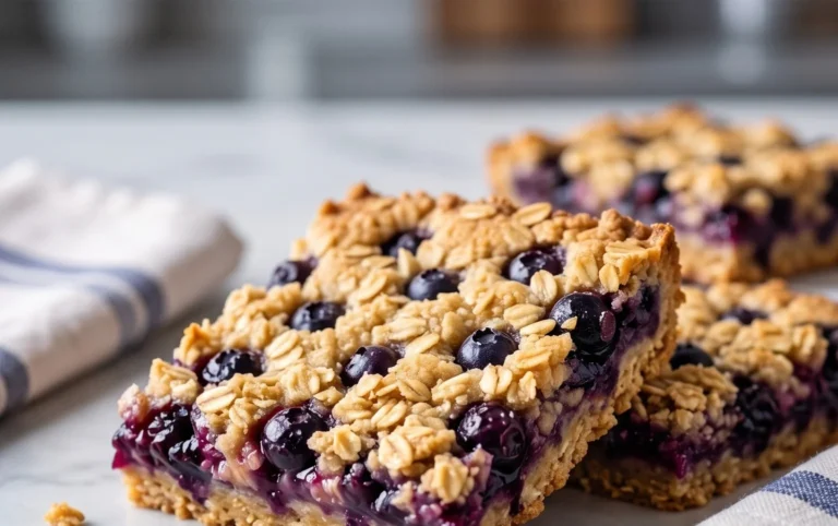 Blueberry Oatmeal Bars