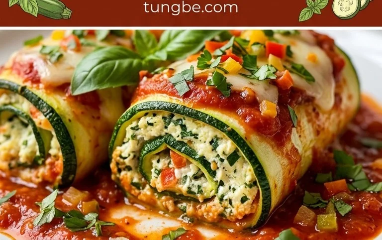 Vegan Zucchini Rollatini