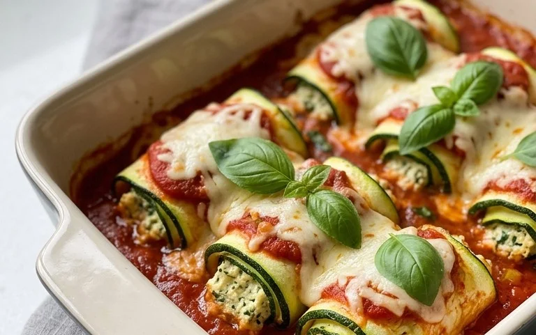 Vegan Zucchini Rollatini