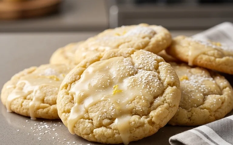 Soft & Chewy Lemon Cookies
