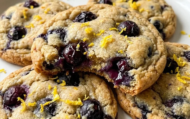 Lemon Blueberry Cookies Recipe
