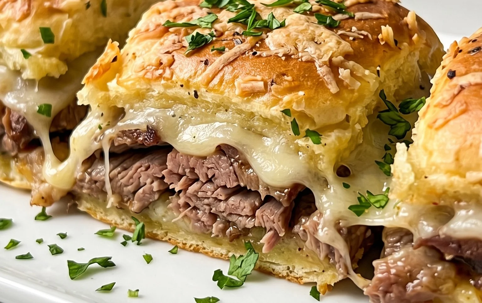 French Dip Squares