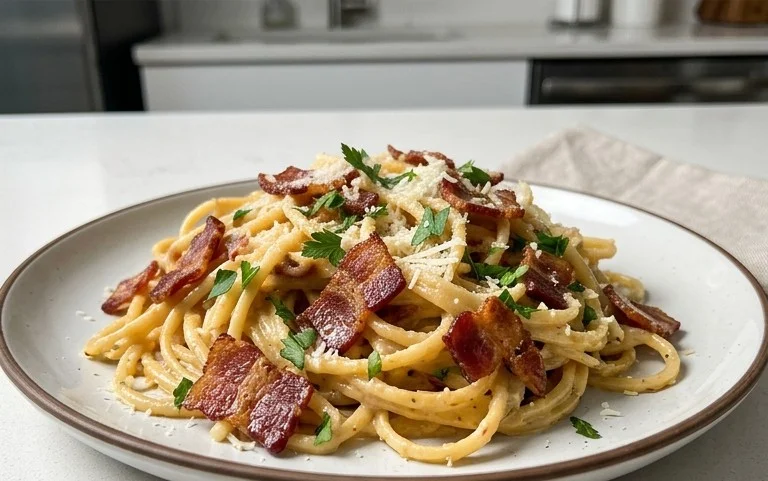 Beef Bacon Pasta