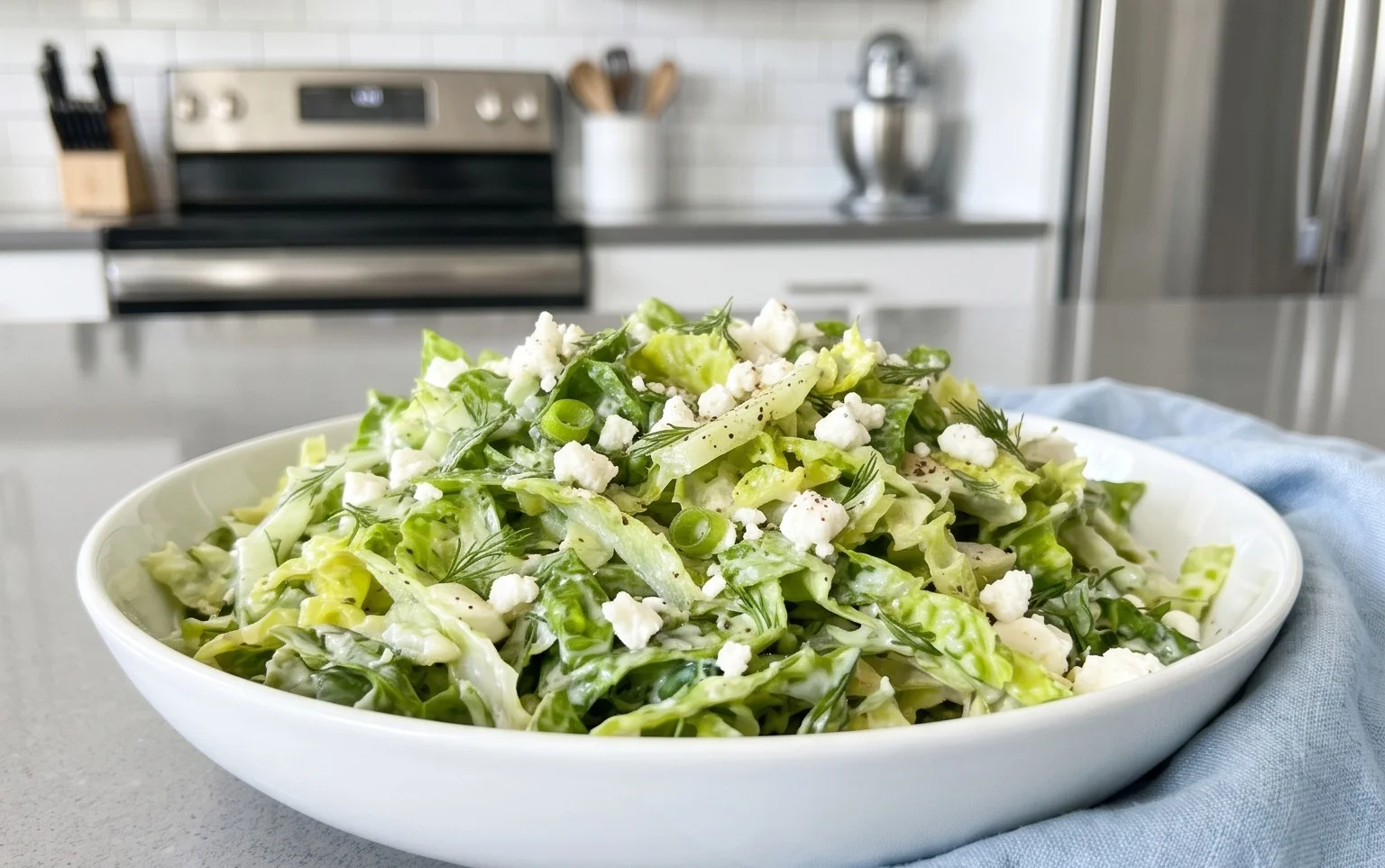 Maroulosalata (Greek Lettuce Salad)