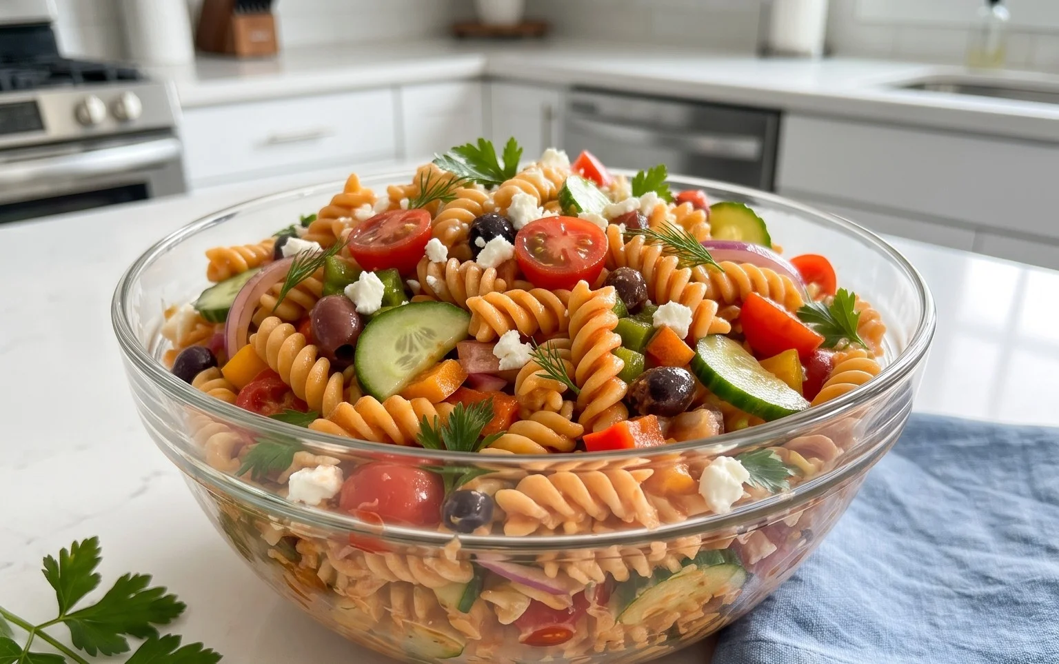 French Dressing Pasta Salad