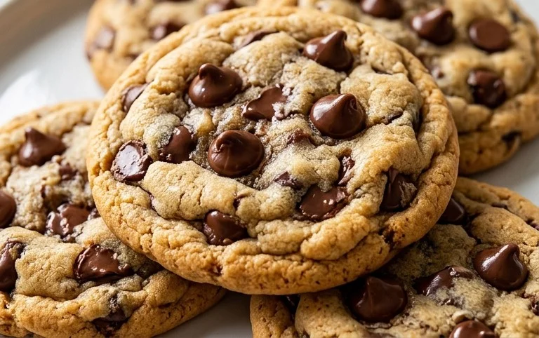 The Best Soft Chocolate Chip Cookies