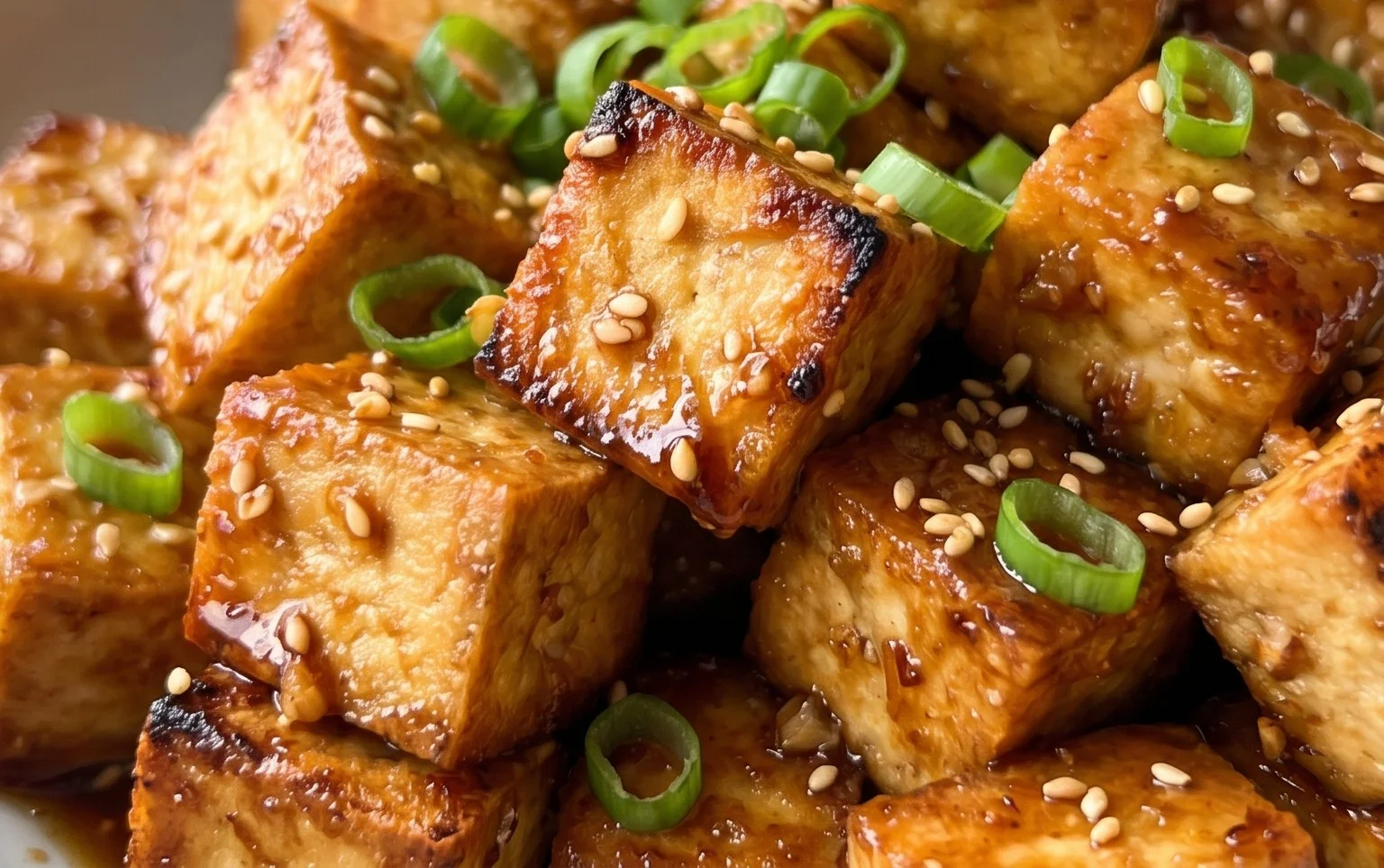 Honey Garlic Tofu
