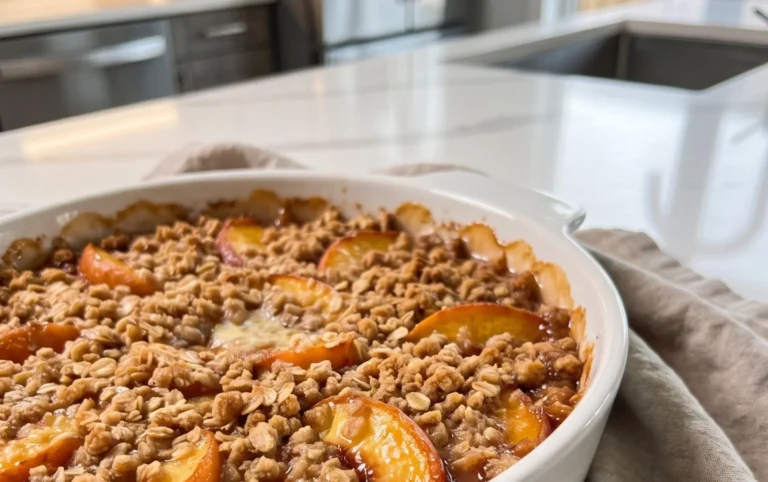 Peach Crisp
