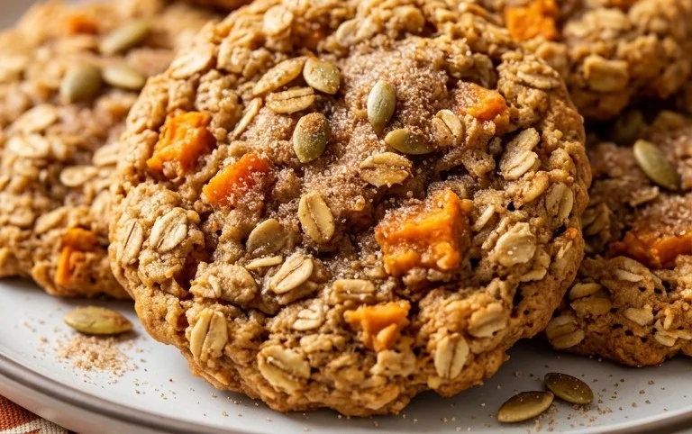 Sweet Potato Oatmeal Cookies