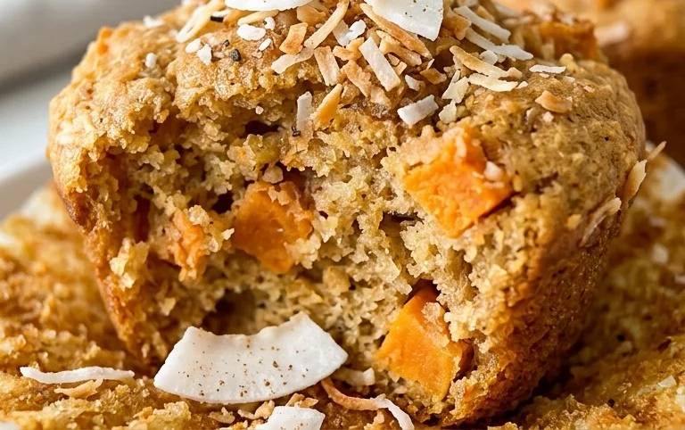 Anti-Inflammatory Coconut and Sweet Potato Muffin Recipe