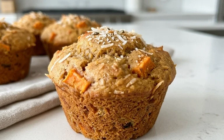 Anti-Inflammatory Coconut and Sweet Potato Muffin Recipe